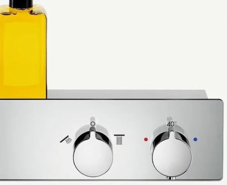 Смеситель для ванны Hansgrohe ShowerTablet 13107000 с термостатом Хром 