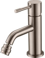 Смеситель для биде Boheme Uno 466-NB Никель