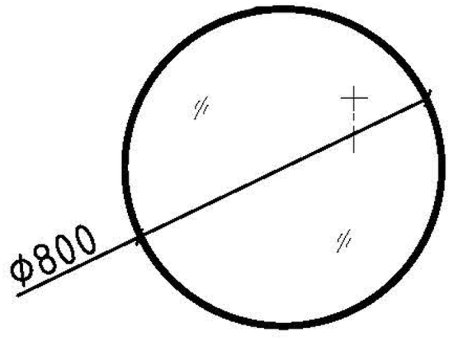 Зеркало Black&White Universe 80 903.mr Черное 