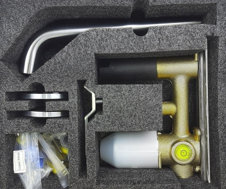 Смеситель для раковины Bronze de Luxe 1760'S 5530CC Хром матовый 