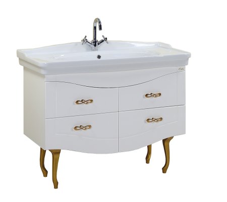 Тумба с раковиной Onika Адель 105.16, белая 