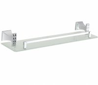 Стеклянная полка Bronze de Luxe Grani 04012 Хром