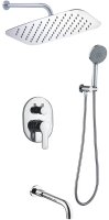 Душевая система Berges Ventas 3O 073009 Хром сильвер