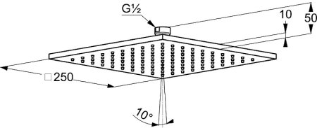 Душевая система Kludi Ameo 416720575 Хром 