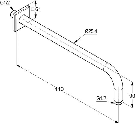 Душевая система Kludi Ameo 416720575 Хром 