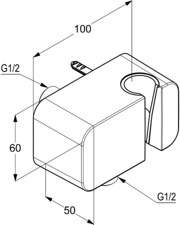 Душевая система Kludi Ameo 416720575 Хром 