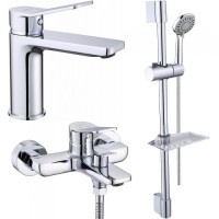 Комплект для ванной комнаты 3 в 1 ViEiR V053573 Хром