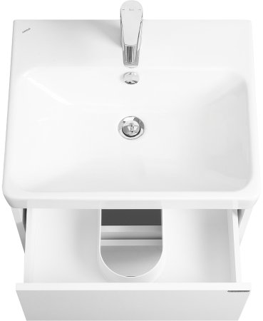 Тумба под раковину Aquaton Сканди 55 1A251701SD010 подвесная Белая 