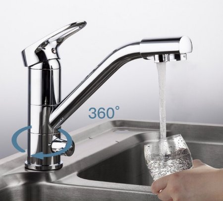 Смеситель для кухни Frap H04 F4304 Хром 