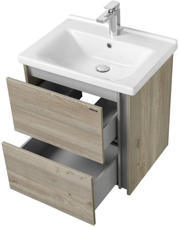 Тумба под раковину Aquaton Стоун 60 1A231401SX850 подвесная Сосна арлингтон 