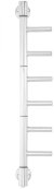 Полотенцесушитель электрический узкий поворотный Energy I chrome G3DK цвет хром, скрытое/наружное подключение, 740мм х 135мм 