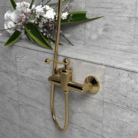 Смеситель для душа Paini Duomo 88OP511 Золото PVD 