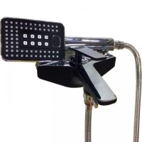 Cмеситель для ванны ViEiR V333531-C Черный/Хром