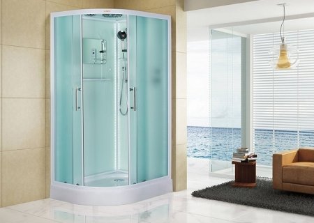 Душевая кабина Esbano Elegancia ESKL115СRR c LED 