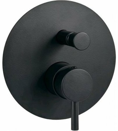 Душевая система Paffoni Light KITLIG015NOKING Черная матовая 