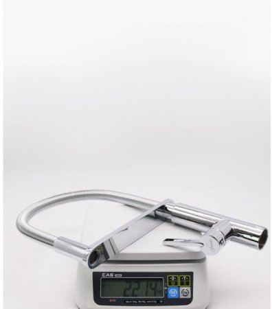 Смеситель для кухни с гибким изливом GANZER REIN GZ16036 CHROME 