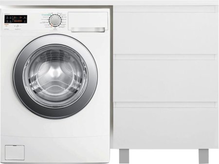 Тумба с раковиной Эстет Dallas Luxe 140 напольная, 3 ящика, R 