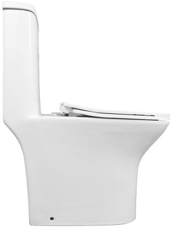 Унитаз моноблок Azario Sente AZ-8614 с бачком и сиденьем Микролифт 