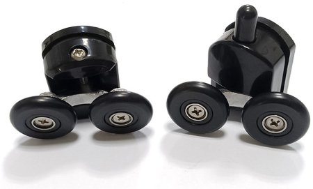 Душевой уголок Abber Schwarzer Diamant 80x80 AG02080BH-S80Bб профиль Черный стекло прозрачное 