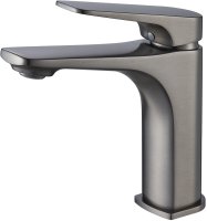 Смеситель для раковины Shevanik S4201T, оружейная сталь