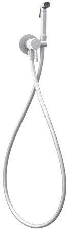Душевая система Paffoni Light KITZLIQ019BO045KING с термостатом и гигиеническим душем Белый матовый 