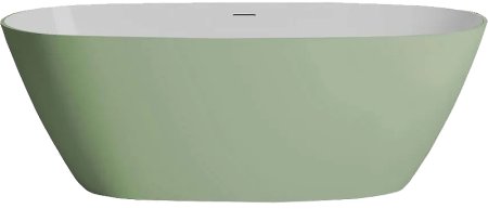 Ванна из искусственного камня Salini Sofia 165х75 102521MRH покраска по RAL снаружи матовая 