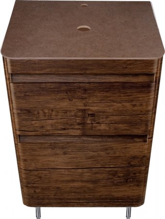 Тумба под раковину Style Line Атлантика Люкс Plus 60 СС-00002207 Старое дерево 