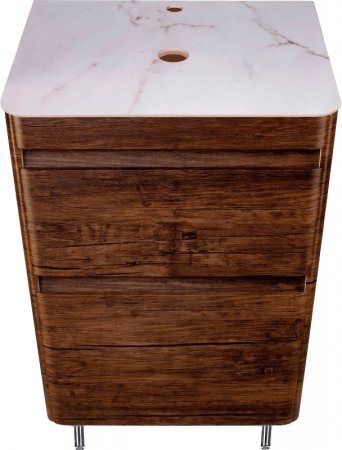 Тумба под раковину Style Line Атлантика Люкс Plus 60 СС-00002207 Старое дерево 