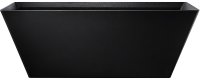 Ванна из искусственного камня Abber Berlin 170x75 AM9912B Черная без гидромассажа