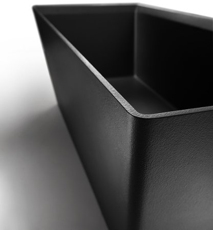 Ванна из искусственного камня Abber Berlin 170x75 AM9912B Черная без гидромассажа 