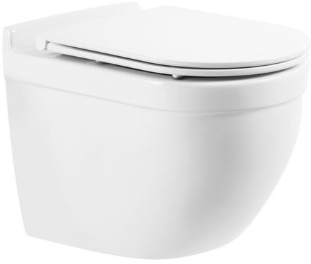 Унитаз BelBagno Senso-R BB017CHR подвесной без сиденья 