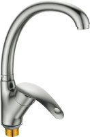 Смеситель однорычажный для кухни HAIBA HB4221-5 сатин