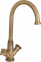 Смеситель для кухонной мойки Zorg Antic A 1003K-BR