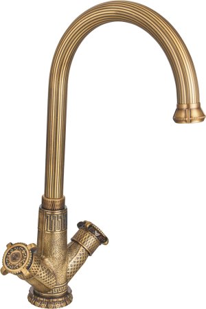 Смеситель для кухонной мойки Zorg Antic A 1003K-BR 