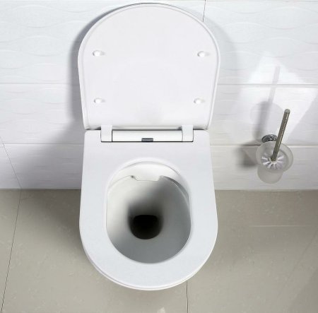 Унитаз BelBagno Flay-R BB053CHR подвесной без сиденья 