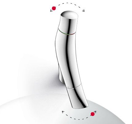 Смеситель Axor Starck Organic 280 12010000 для раковины 