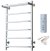 Полотенцесушитель электрический с полочкой (лесенка) Тругор Пэк сп 6 П 80х50 см, белый 
