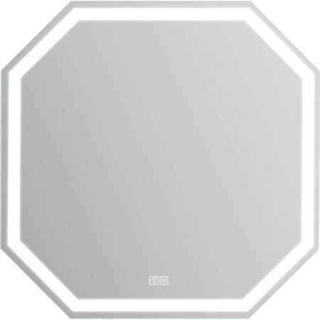 Зеркало BelBagno 80 SPC-OTT-800-800-LED-TCH-WARM с подсветкой с подогревом с сенсорным выключателем 