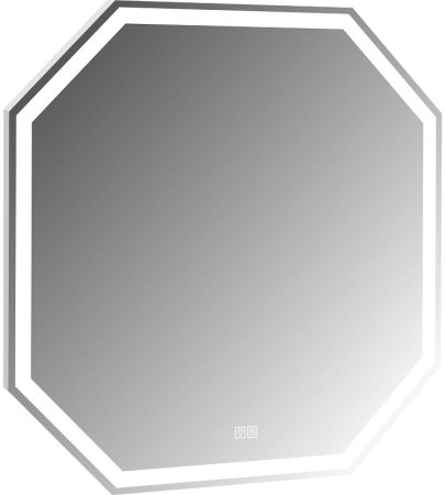 Зеркало BelBagno 80 SPC-OTT-800-800-LED-TCH-WARM с подсветкой с подогревом с сенсорным выключателем 