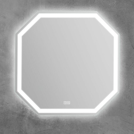 Зеркало BelBagno 80 SPC-OTT-800-800-LED-TCH-WARM с подсветкой с подогревом с сенсорным выключателем 