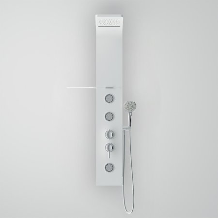 Душевая панель AM.PM Joy W85P-2-136AW Белая матовая 