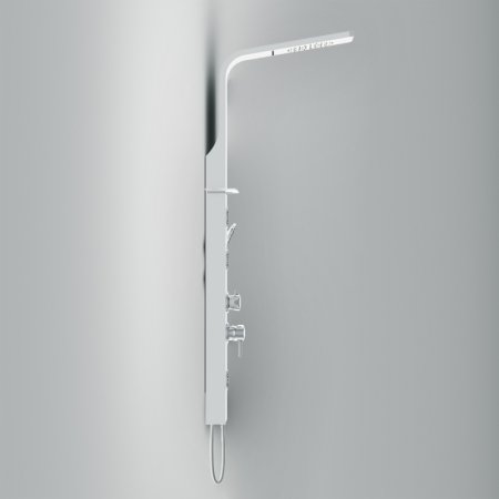 Душевая панель AM.PM Joy W85P-2-136AW Белая матовая 