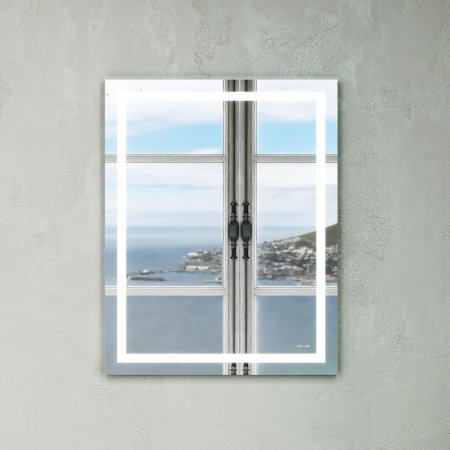 Зеркало AM.PM Gem 55 M91AMOX0551WG с подсветкой с механическим выключателем 