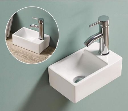 Раковина CeramaLux 9048GTL 