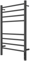 Полотенцесушитель электрический с диммером Terminus Аврора П8 50х80, графит