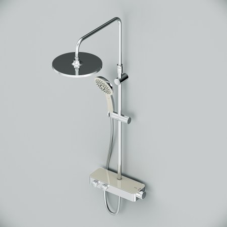 Душевая система AM.PM Inspire V2.0 F0750A400 с термостатом Хром 