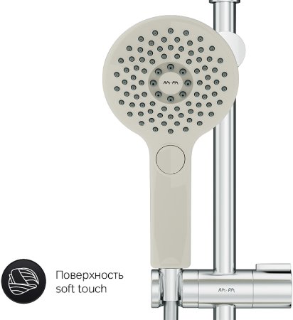 Душевая система AM.PM Inspire V2.0 F0750A400 с термостатом Хром 
