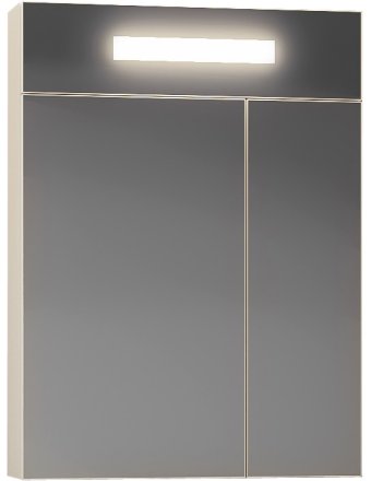 Зеркальный шкаф Opadiris Фреш 60 Z0000010395 с подсветкой Белый 