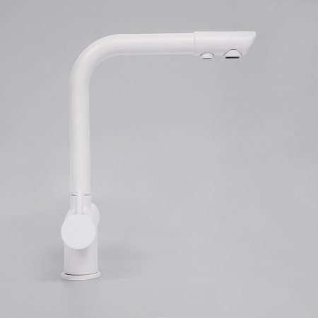 Смеситель WasserKRAFT A8357 для кухонной мойки, белый 