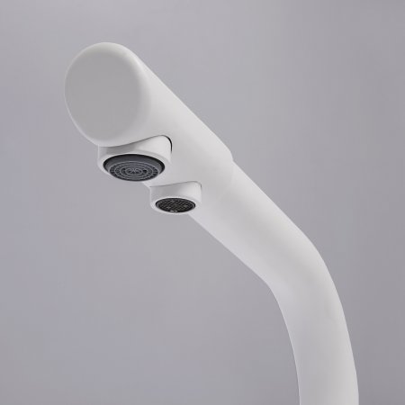 Смеситель WasserKRAFT A8357 для кухонной мойки, белый 